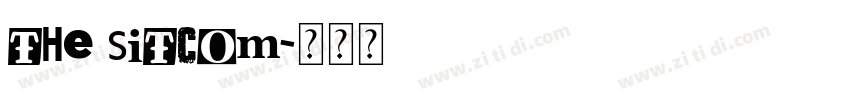 The Sitcom字体转换